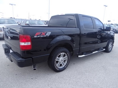 ford f 150 2007 black flex fuel 8 cylinders rear wheel drive 4 speed automatic 77388