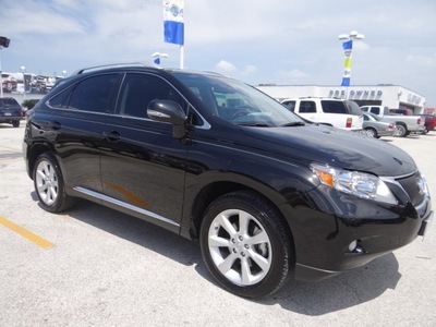 lexus rx 350 2011 black suv gasoline 6 cylinders front wheel drive automatic 77388