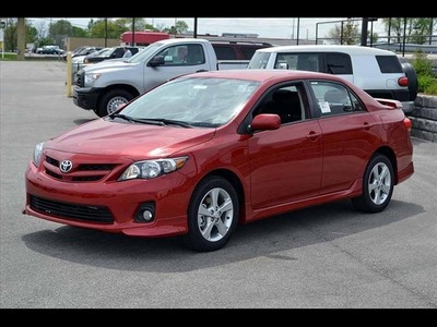 toyota corolla 2012 red sedan 2012 toyota corolla s a4 4dr sdn gasoline 4 cylinders front wheel drive 4 speed automatic 46219