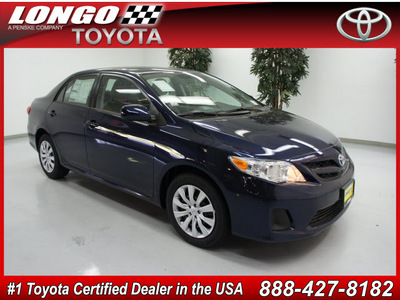 toyota corolla 2012 blue sedan le gasoline 4 cylinders front wheel drive automatic 91731