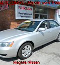 hyundai sonata 2007 silver sedan gl gasoline 4 cylinders front wheel drive automatic 14094