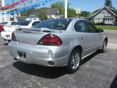 pontiac grand am 2003 silver sedan se1 gasoline 4 cylinders dohc front wheel drive automatic 45840