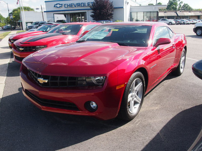 chevrolet camaro 2012 red coupe lt gasoline 6 cylinders rear wheel drive automatic 27591