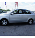 chevrolet aveo 2010 silver sedan ls gasoline 4 cylinders front wheel drive automatic 28677