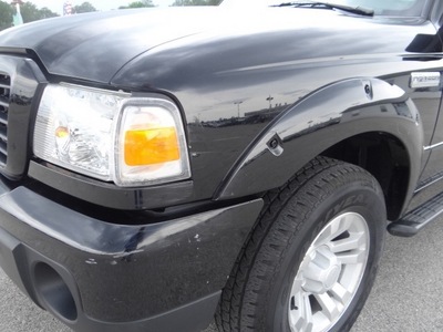 ford ranger 2008 black pickup truck sport gasoline 6 cylinders 2 wheel drive 77388