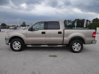 ford f 150 2004 beige pickup truck xlt gasoline 8 cylinders 4 wheel drive automatic 77388