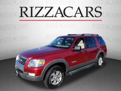 ford explorer 2006 red suv xlt 4x4 gasoline 6 cylinders 4 wheel drive automatic with overdrive 60546