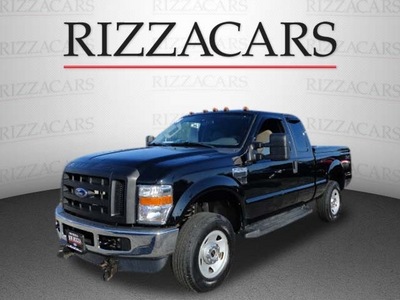 ford f 250 2008 black super duty xl 4x4 gasoline 8 cylinders 4 wheel drive automatic with overdrive 60546
