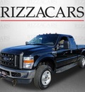 ford f 250 2008 black super duty xl 4x4 gasoline 8 cylinders 4 wheel drive automatic with overdrive 60546