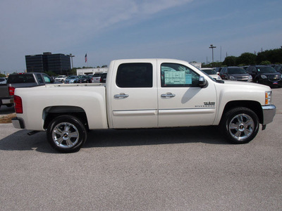 chevrolet silverado 1500 2012 white lt flex fuel 8 cylinders 2 wheel drive automatic 77090