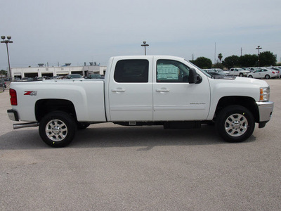 chevrolet silverado 2500hd 2012 white ltz diesel 8 cylinders 4 wheel drive automatic 77090