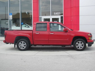 chevrolet colorado 2009 red lt gasoline 5 cylinders 2 wheel drive automatic 33884