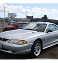 ford mustang 1998 silver coupe gt gasoline v8 rear wheel drive 5 speed manual 98632