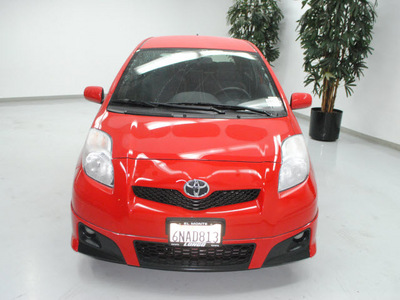 toyota yaris 2011 red gasoline 4 cylinders front wheel drive automatic 91731