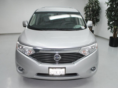 nissan quest 2011 silver van 3 5 sl gasoline 6 cylinders front wheel drive automatic 91731