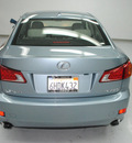 lexus is 250 2009 lt  blue sedan gasoline 6 cylinders rear wheel drive automatic 91731