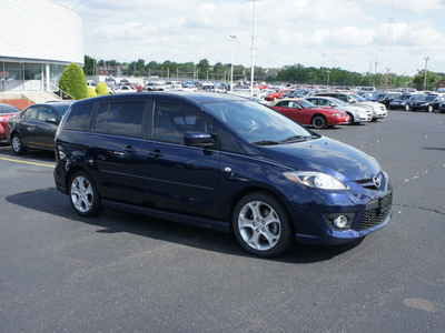 mazda mazda5 2009 blue van gasoline 4 cylinders front wheel drive automatic 19153