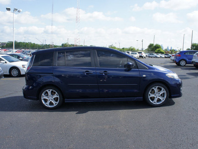 mazda mazda5 2009 blue van gasoline 4 cylinders front wheel drive automatic 19153