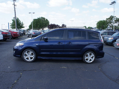 mazda mazda5 2009 blue van gasoline 4 cylinders front wheel drive automatic 19153