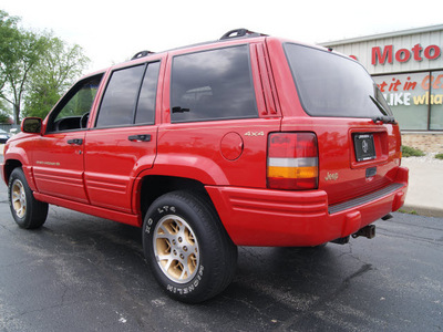 jeep grand cherokee 1996 red suv limited gasoline 8 cylinders 4 wheel drive automatic 61008