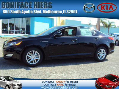 kia optima 2012 ebony black sedan lx gasoline 4 cylinders front wheel drive automatic 32901