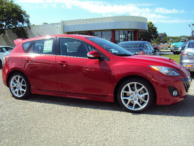 mazda mazda3 2012 red hatchback touring gasoline 4 cylinders front wheel drive 6 speed manual 32901