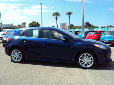 mazda mazda3 2012 blue hatchback s touring w sunroof gasoline 4 cylinders front wheel drive automatic 32901
