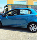 mazda mazda2 2012 blue hatchback sport gasoline 4 cylinders front wheel drive automatic 32901