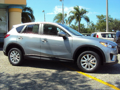mazda cx 5 2013 silver touring w sunroof w navigation gasoline 4 cylinders front wheel drive automatic 32901
