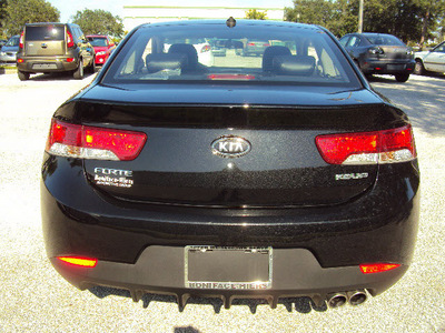 kia forte koup 2010 black coupe ex w sunroof gasoline 4 cylinders front wheel drive automatic 32901