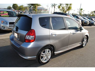 honda fit 2008 silver hatchback sport gasoline 4 cylinders front wheel drive automatic 91761