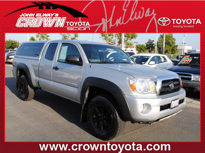 toyota tacoma 2008 silver prerunner v6 gasoline 6 cylinders 2 wheel drive automatic 91761