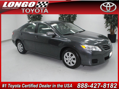 toyota camry 2010 dk  gray sedan le gasoline 4 cylinders front wheel drive automatic 91731