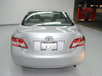 toyota camry 2010 silver sedan le gasoline 4 cylinders front wheel drive automatic 91731