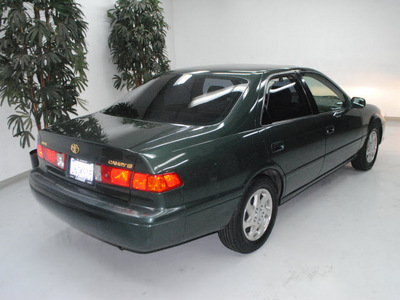 toyota camry 2000 green sedan le gasoline 4 cylinders front wheel drive automatic 91731