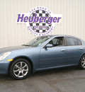 infiniti g35 2005 blue sedan x gasoline 6 cylinders all whee drive automatic 80905