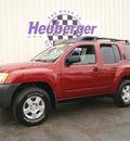nissan xterra 2007 dk  red suv s gasoline 6 cylinders 4 wheel drive automatic 80905