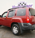 nissan xterra 2007 dk  red suv s gasoline 6 cylinders 4 wheel drive automatic 80905