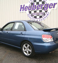 subaru impreza 2007 newport blue sedan 2 5 i gasoline 4 cylinders all whee drive automatic 80905