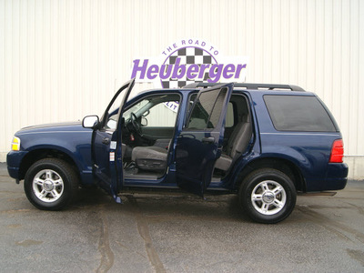 ford explorer 2005 dark blue suv xlt flex fuel 6 cylinders 4 wheel drive automatic 80905