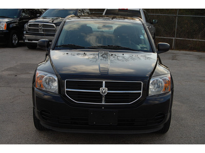 dodge caliber 2010 black hatchback sxt gasoline 4 cylinders front wheel drive automatic with overdrive 77037