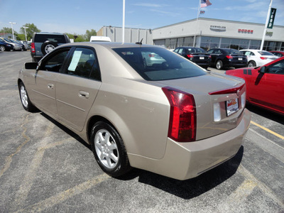 cadillac cts 2006 beige sedan gasoline 6 cylinders rear wheel drive automatic 60443