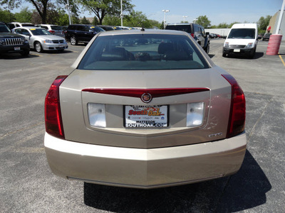 cadillac cts 2006 beige sedan gasoline 6 cylinders rear wheel drive automatic 60443