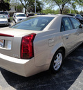 cadillac cts 2006 beige sedan gasoline 6 cylinders rear wheel drive automatic 60443