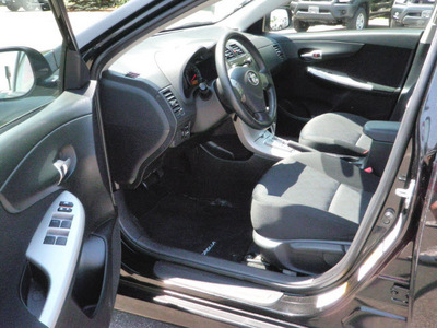 toyota corolla 2010 black sedan s gasoline 4 cylinders front wheel drive automatic 56001