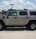 hummer h2 2008 pewter suv gasoline 8 cylinders 4 wheel drive automatic 76087