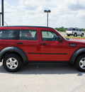 dodge nitro 2007 red suv gasoline 6 cylinders 4 wheel drive automatic 76087