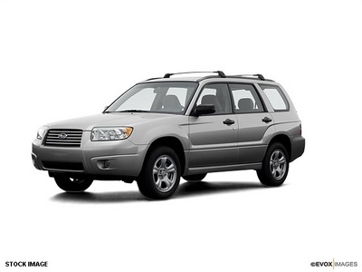 subaru forester 2007 silver wagon gasoline 4 cylinders all whee drive 5 speed manual 13502