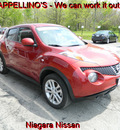 nissan juke 2011 red sv gasoline 4 cylinders all whee drive automatic 14094