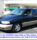 mercury villager 1999 deep wedgewood blue van estate gasoline v6 front wheel drive automatic with overdrive 45840